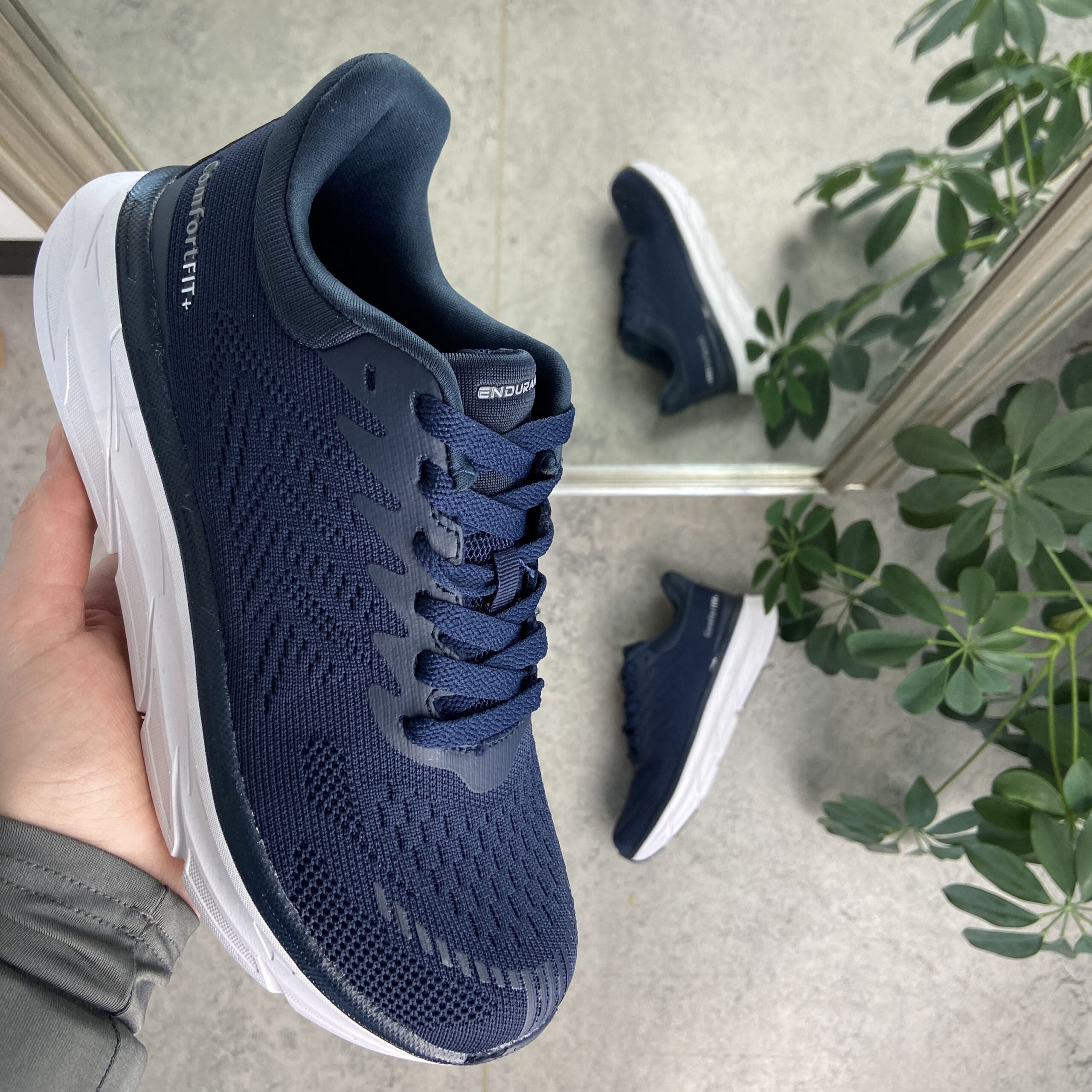 Mørk Blå ComfortFit sneakers fra Endurance