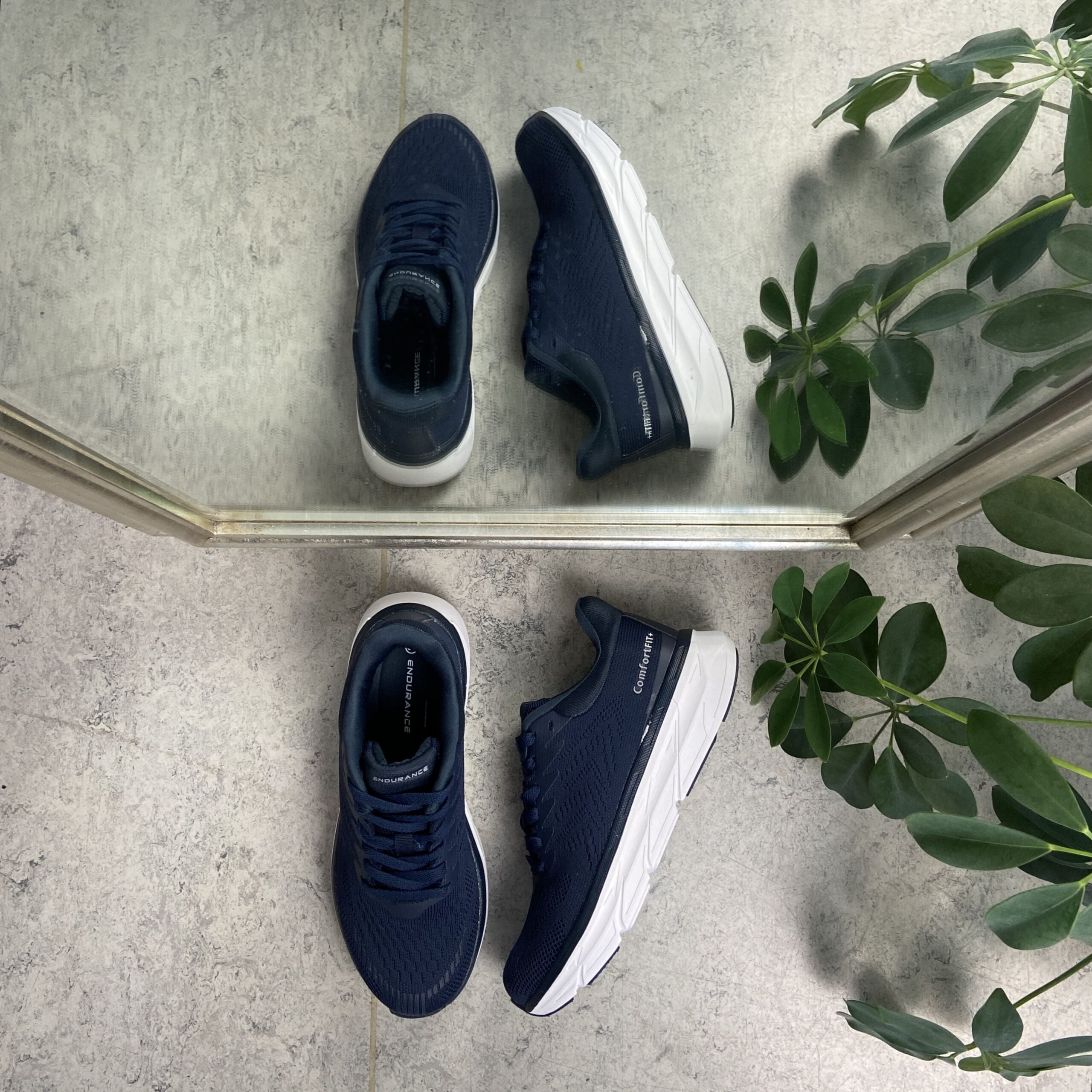 Mørk Blå ComfortFit sneakers fra Endurance