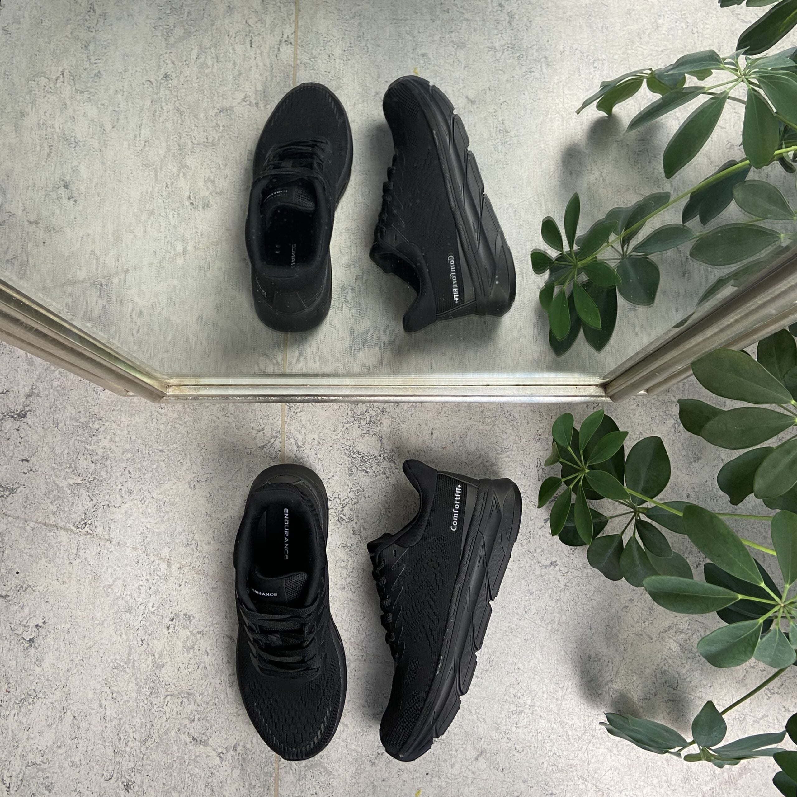 Sort ComfortFIT sneakers fra Endurance