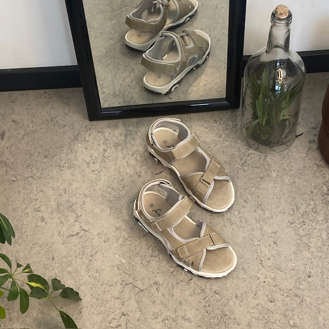 Les Arlésiennes sandal i beige – blød, let og skabt til hverdagskomfort