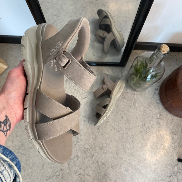 Beige Step-Ins sandal med god pasform