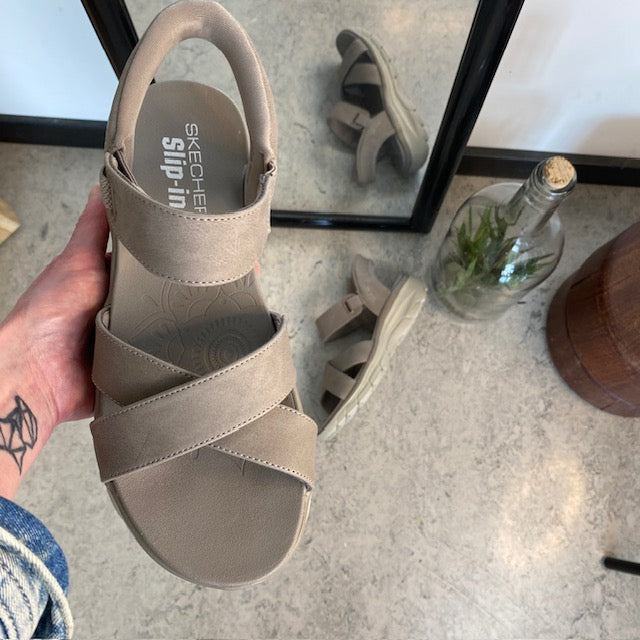 Beige Step-Ins sandal med god pasform