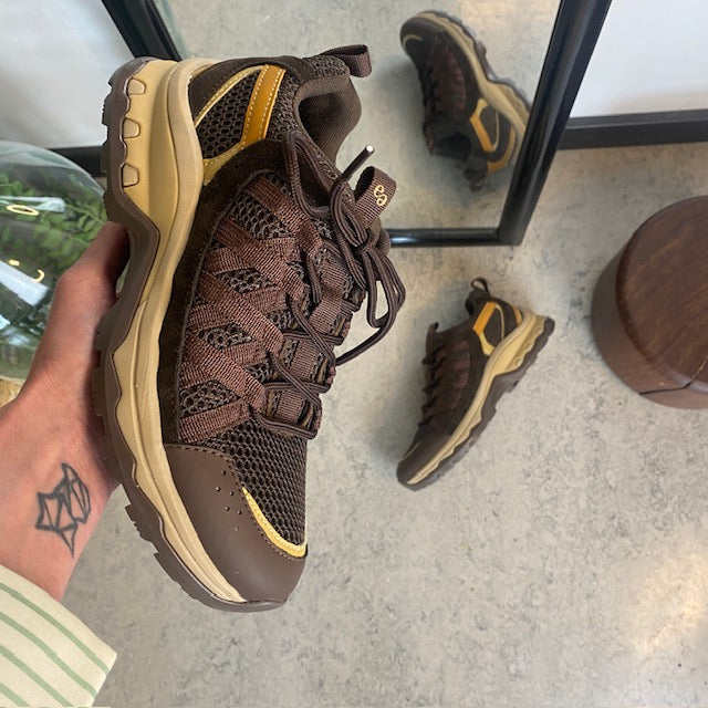 Brun Green Comfort sko med masser af stødabsorbering