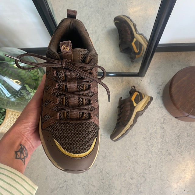 Brun Green Comfort sko med masser af stødabsorbering