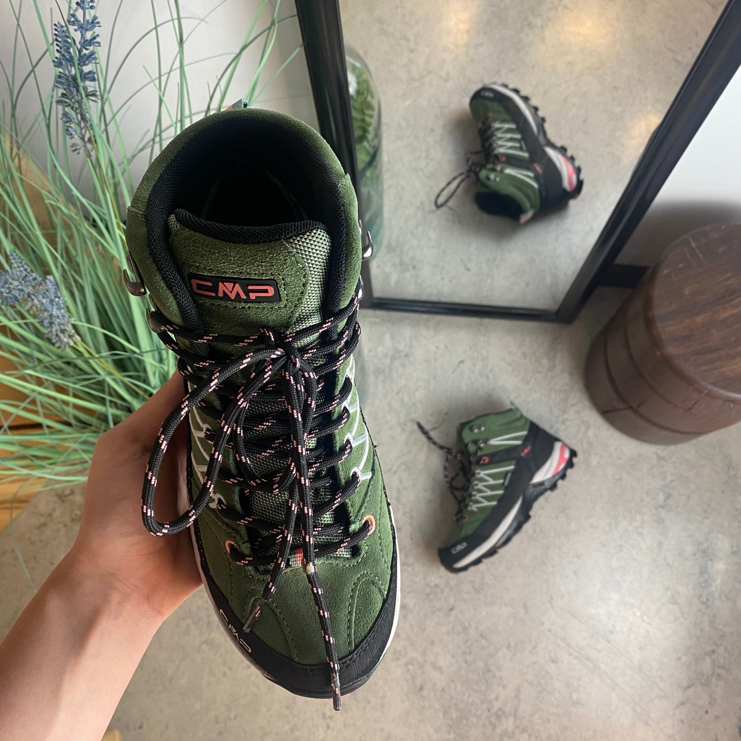 Grønne vandtætte vandrestøvler fra CMP