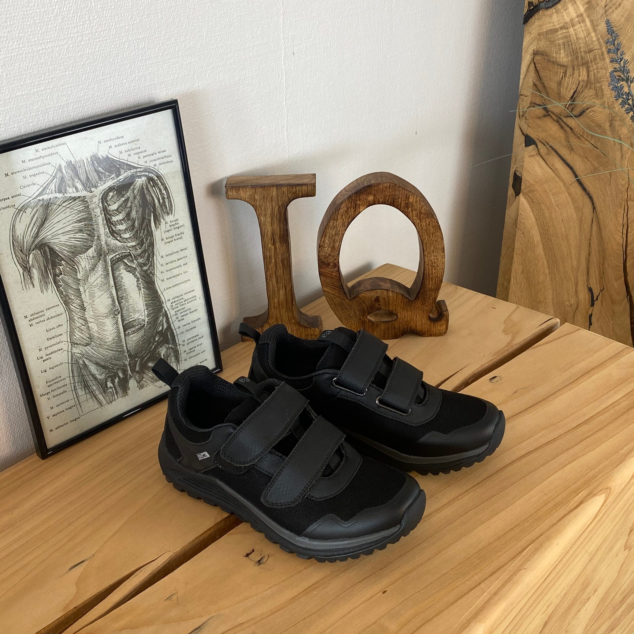 Green Comfort sko med velcroremme