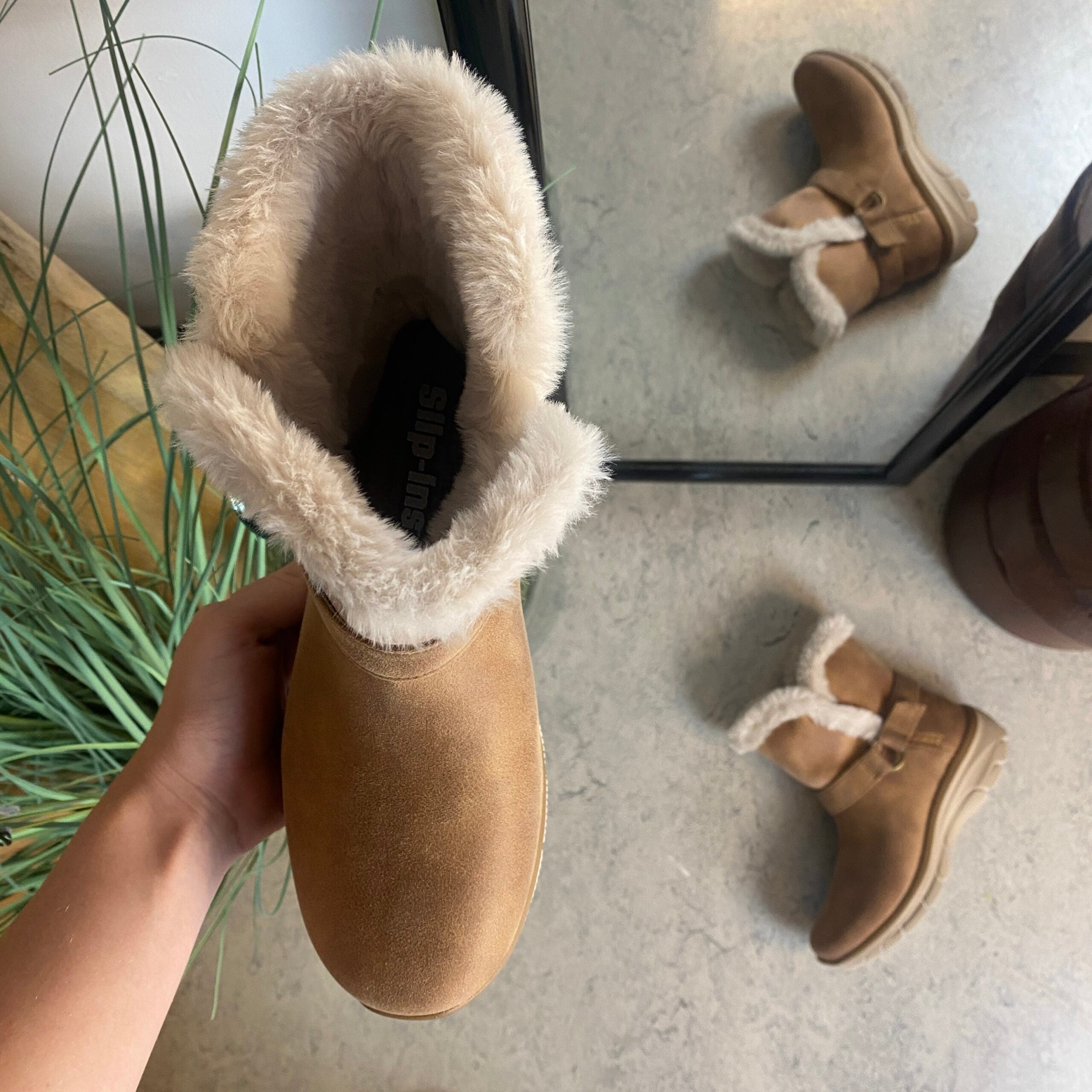 Skechers slip-ins vinterstøvle med svangstøtte