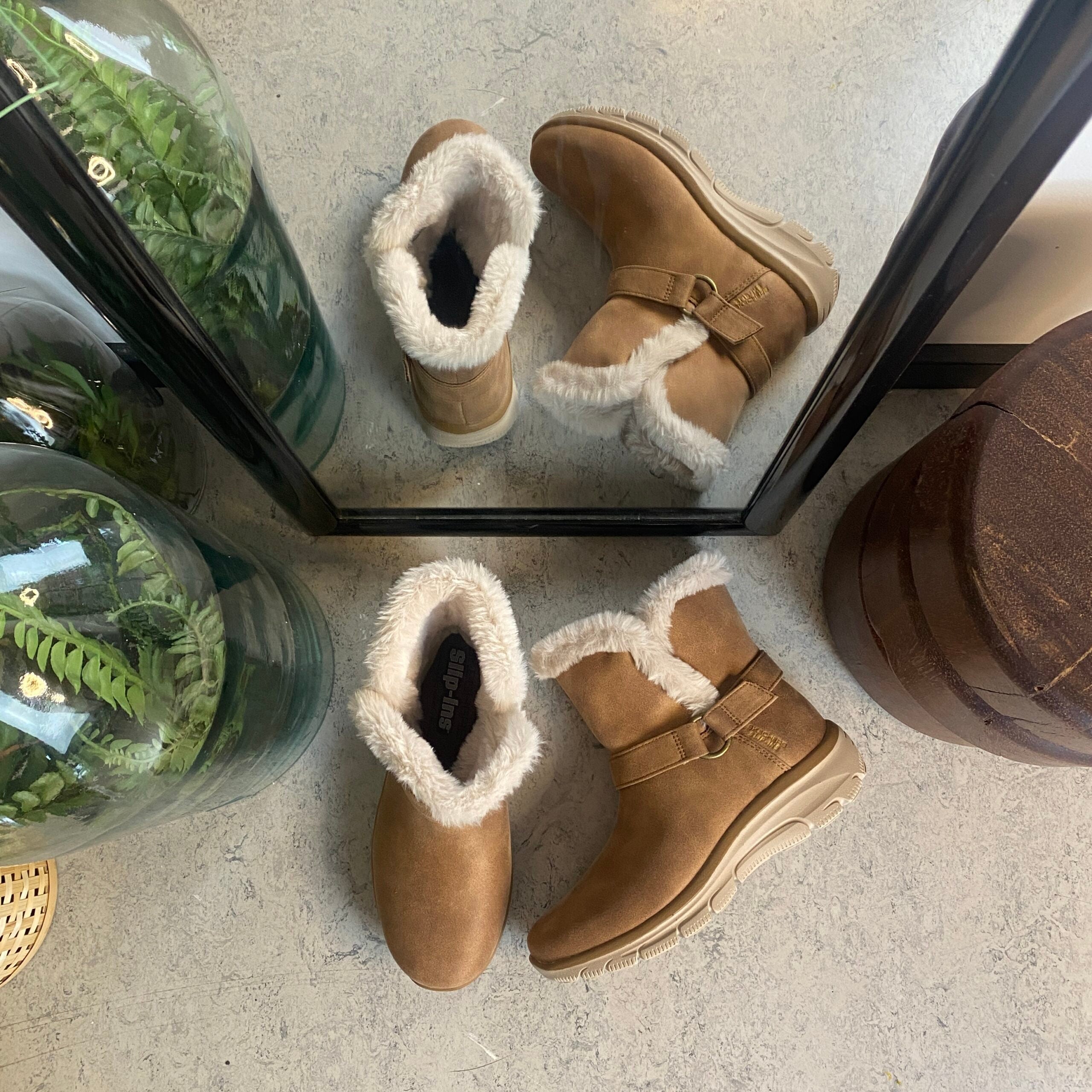 Skechers slip-ins vinterstøvle med svangstøtte