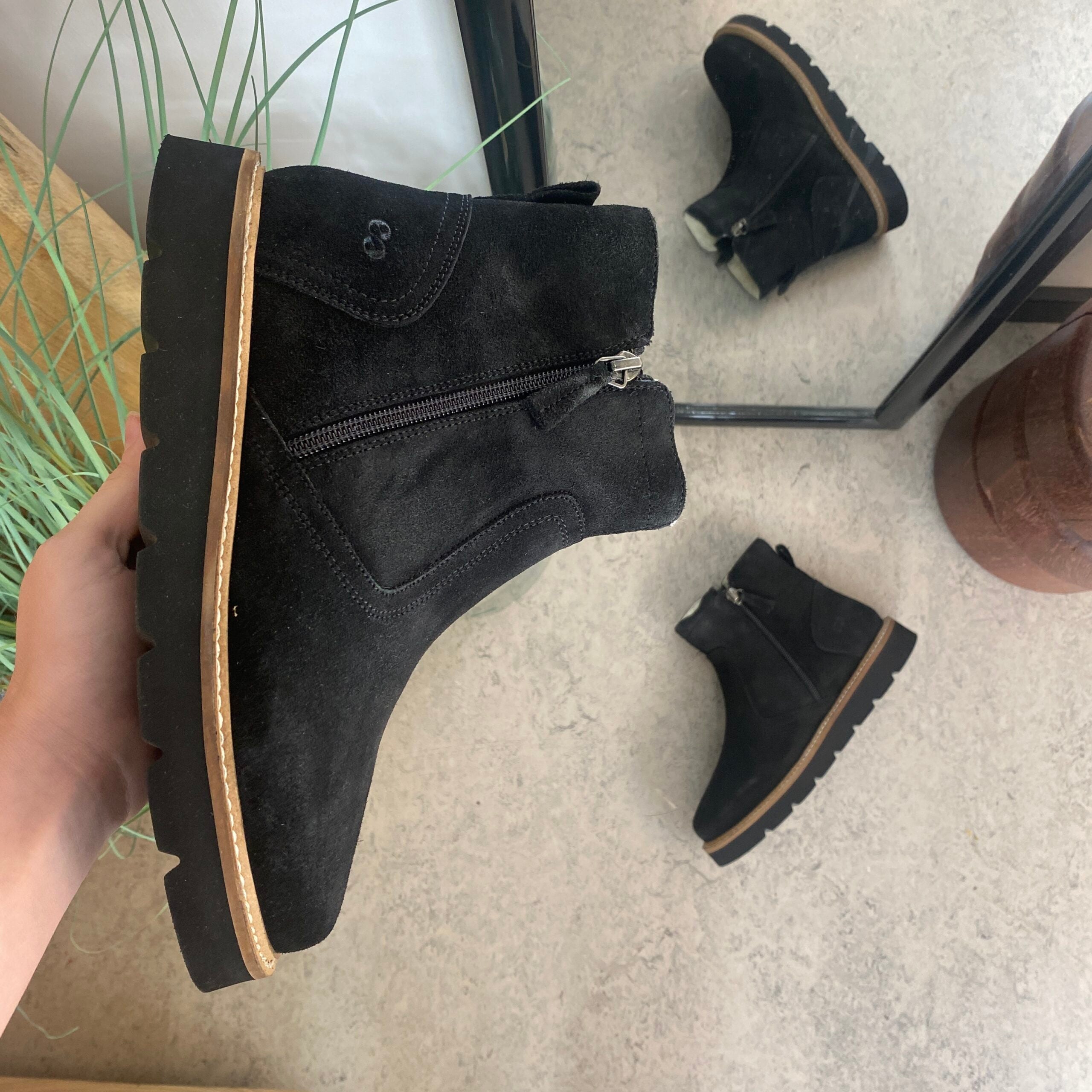 Komfortabel Green Comfort vinterstøvle med uldfoer.