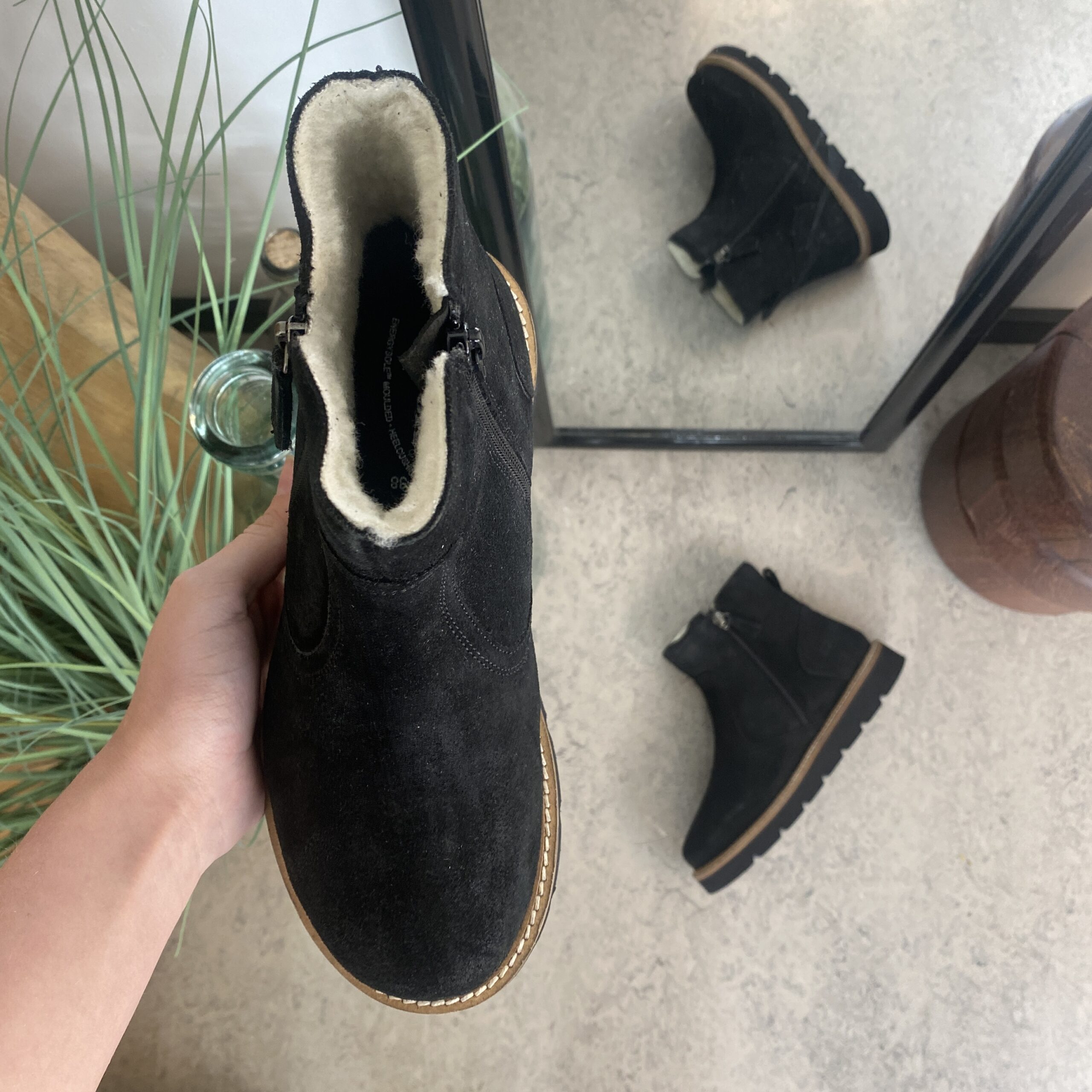 Komfortabel Green Comfort vinterstøvle med uldfoer.