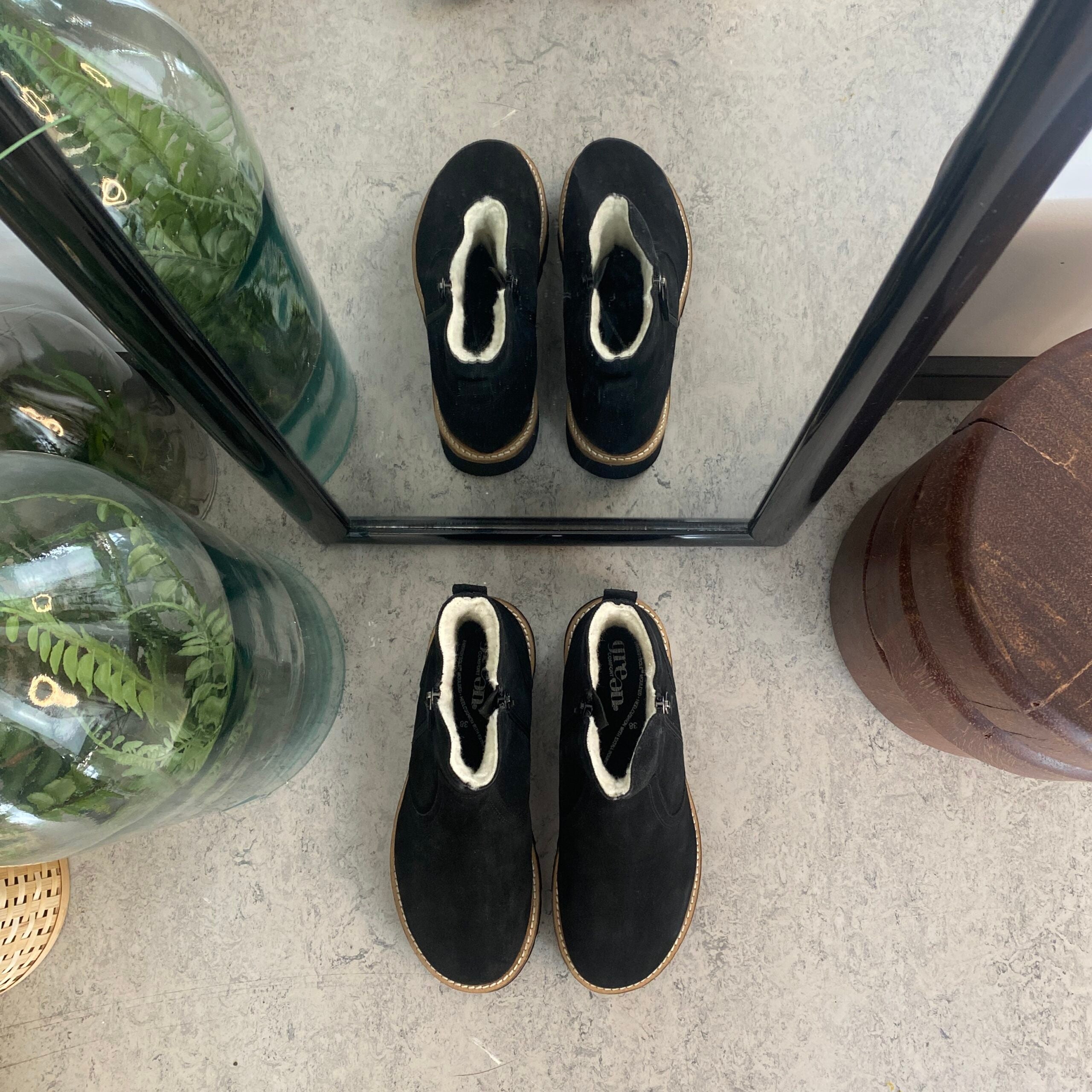 Komfortabel Green Comfort vinterstøvle med uldfoer.