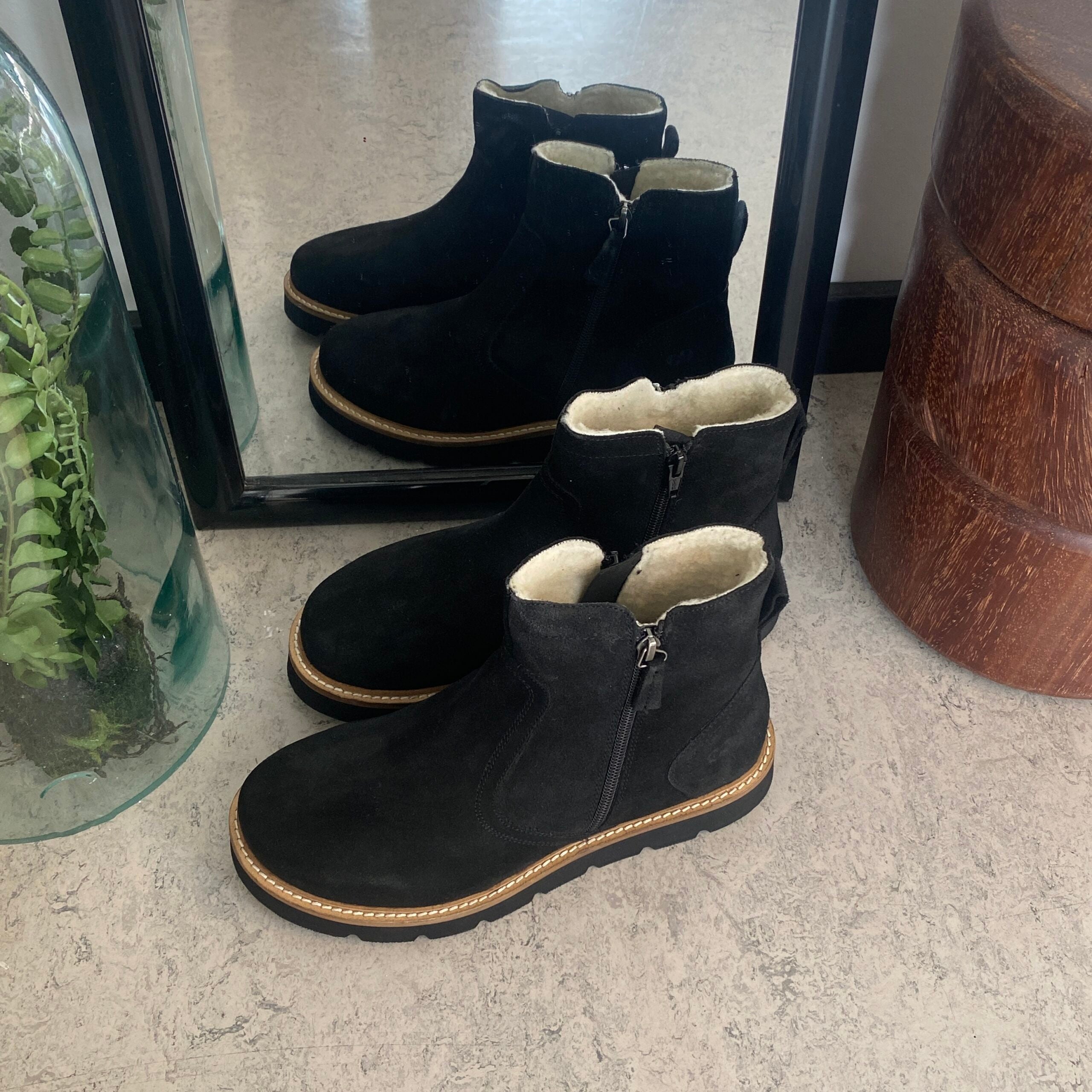 Komfortabel Green Comfort vinterstøvle med uldfoer.