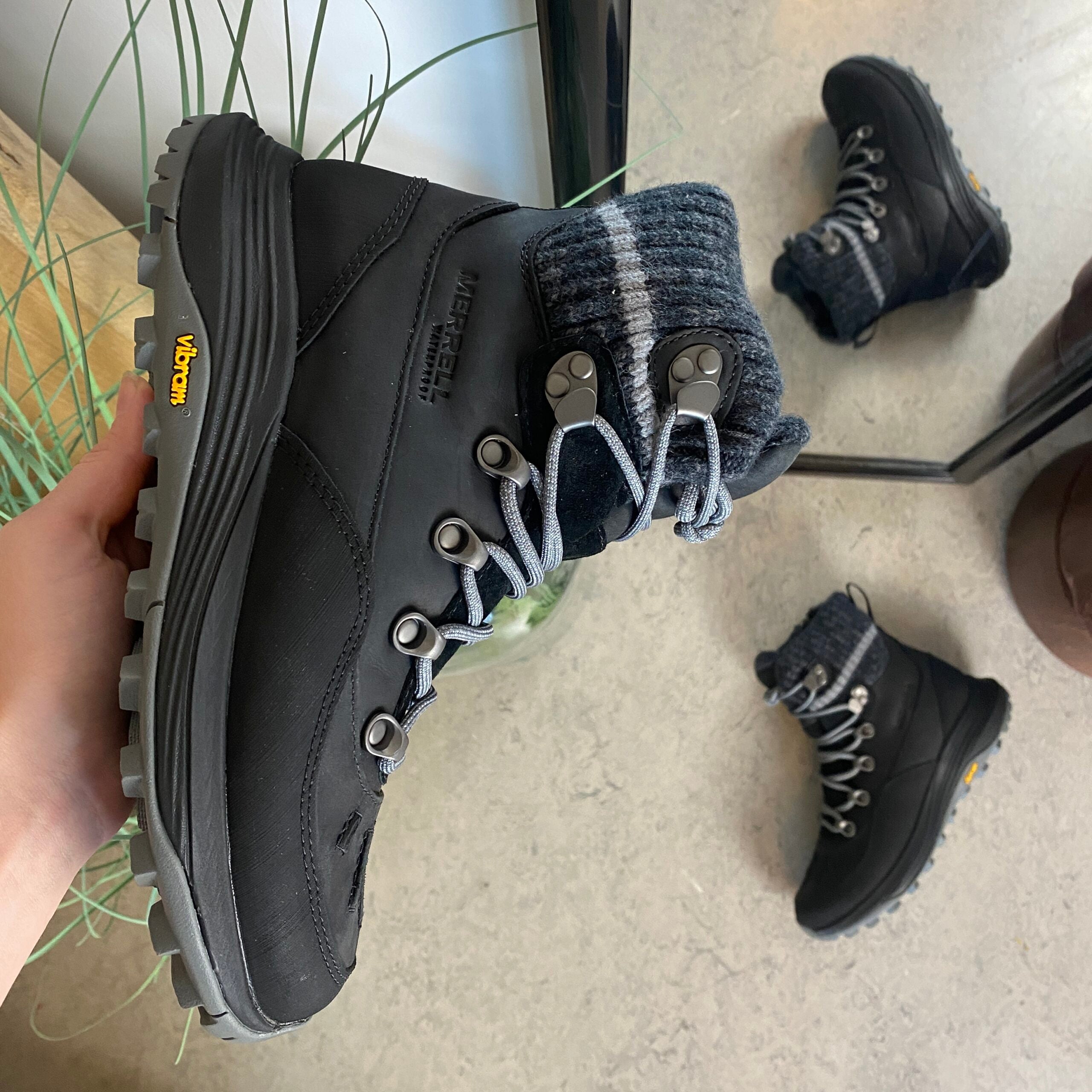 Merrell termostøvler med isolering i sort