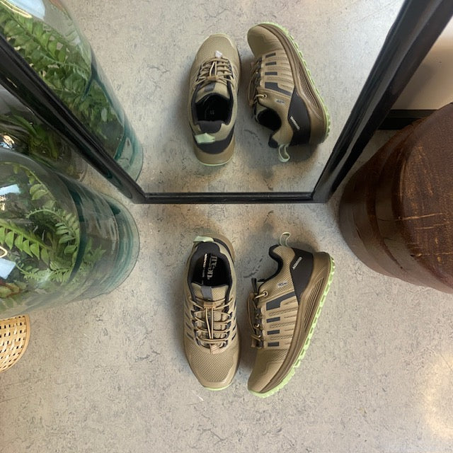 Vandtæt dame vandresko i brun fra Green Comfort