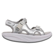 MBT Kisumu 3S Silver – Komfortable sandaler med støtte & justerbar pasform