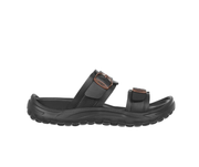 Sort dame slip on sandal fra MBT med ergonomisk fodseng