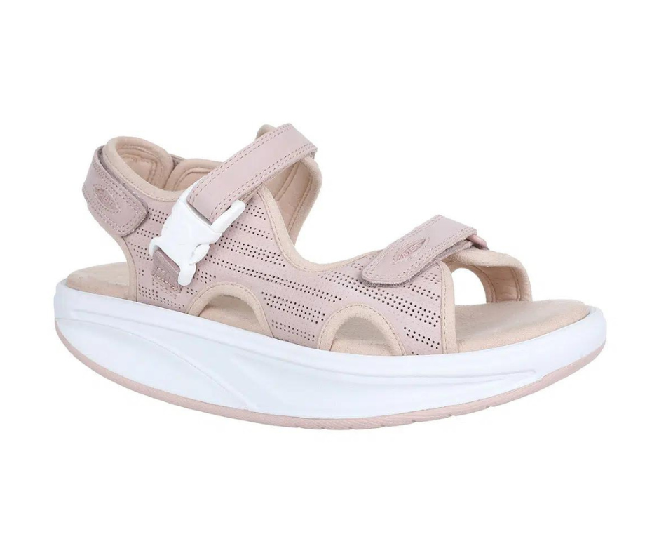 Kisumu rose klassisk sandal fra MBT