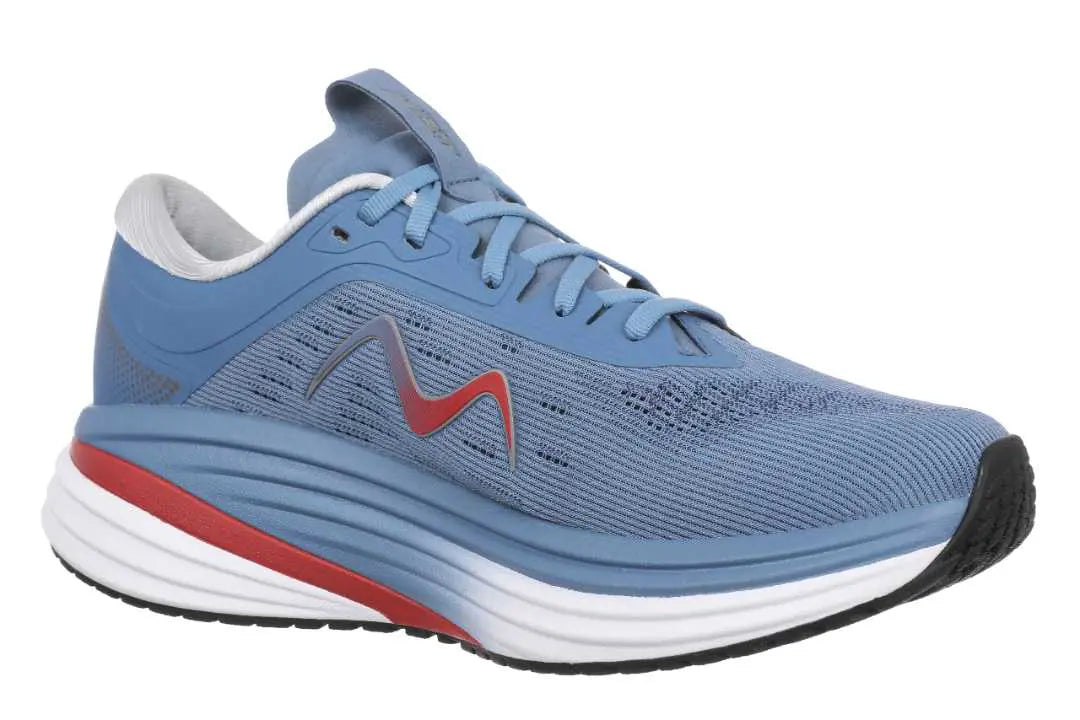 MBT M-3000 II Blue Denim – Bred løbesko med støtte & stødabsorbering