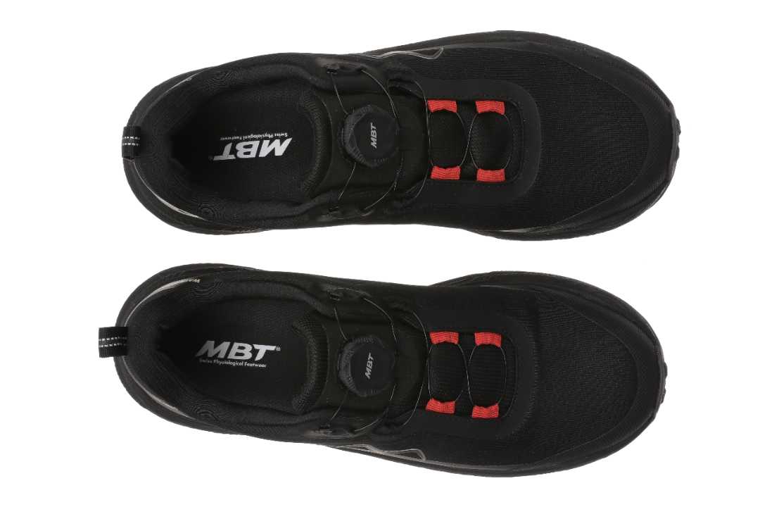 MBT Omega 1000 Black Waterproof – Vandtæt herresko med gængesål