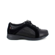 Skind gåsko fra Green Comfort med elastik snørre og god svangstøtte