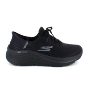 Slip-ins fra Skechers med snørre og Max Cushion bund