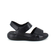 Sort skindsandal fra Green Comfort