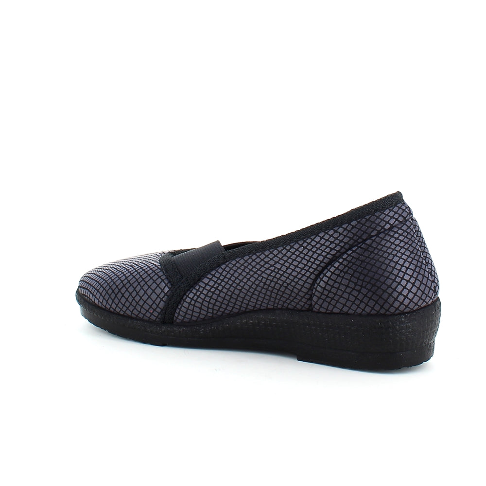 Bred slip on sko fra Ortomed