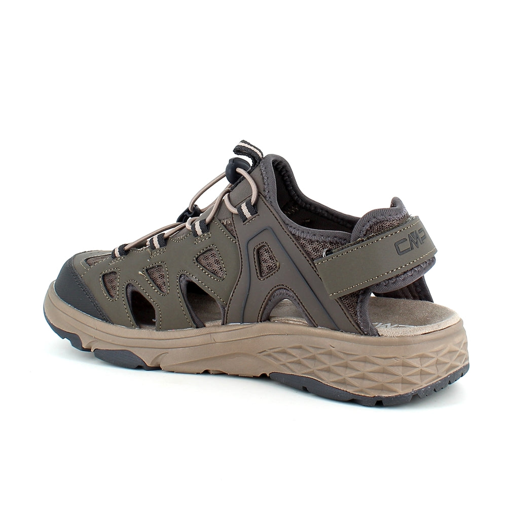 Lukket vandre sandal i brun fra CMP