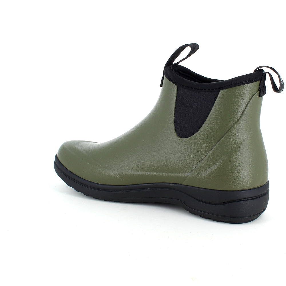 Grøn luksus gummistøvle med svangstøtte fra Green Comfort