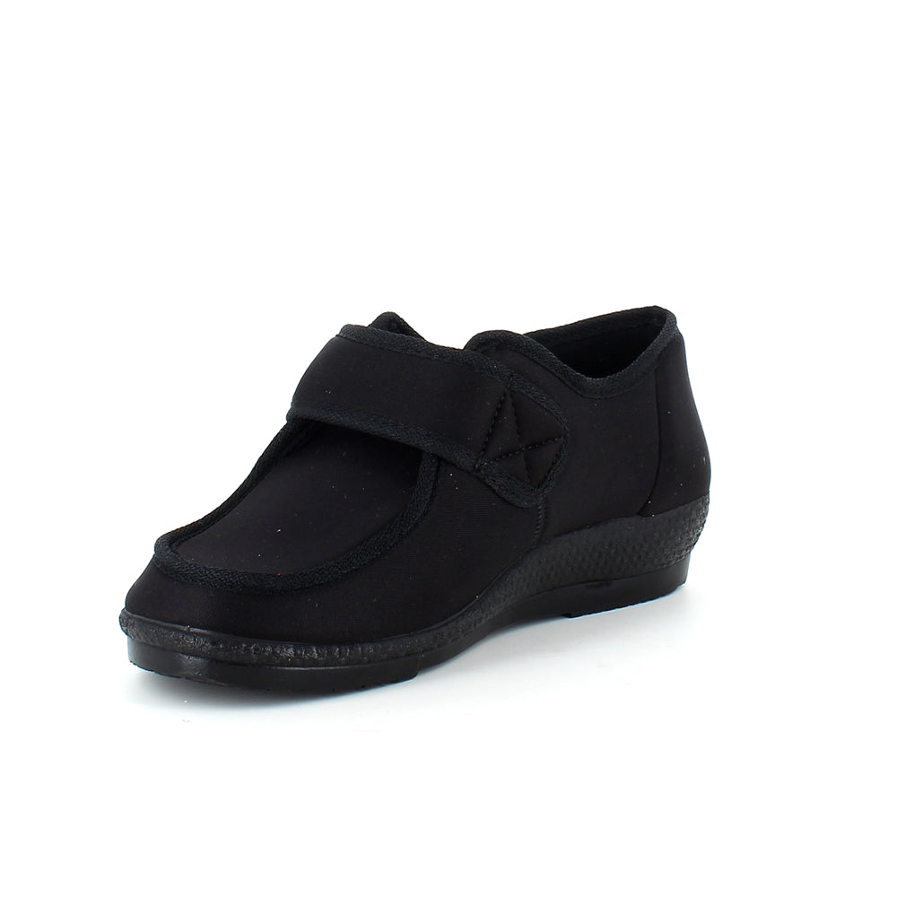 Bred sko med velcro og plads