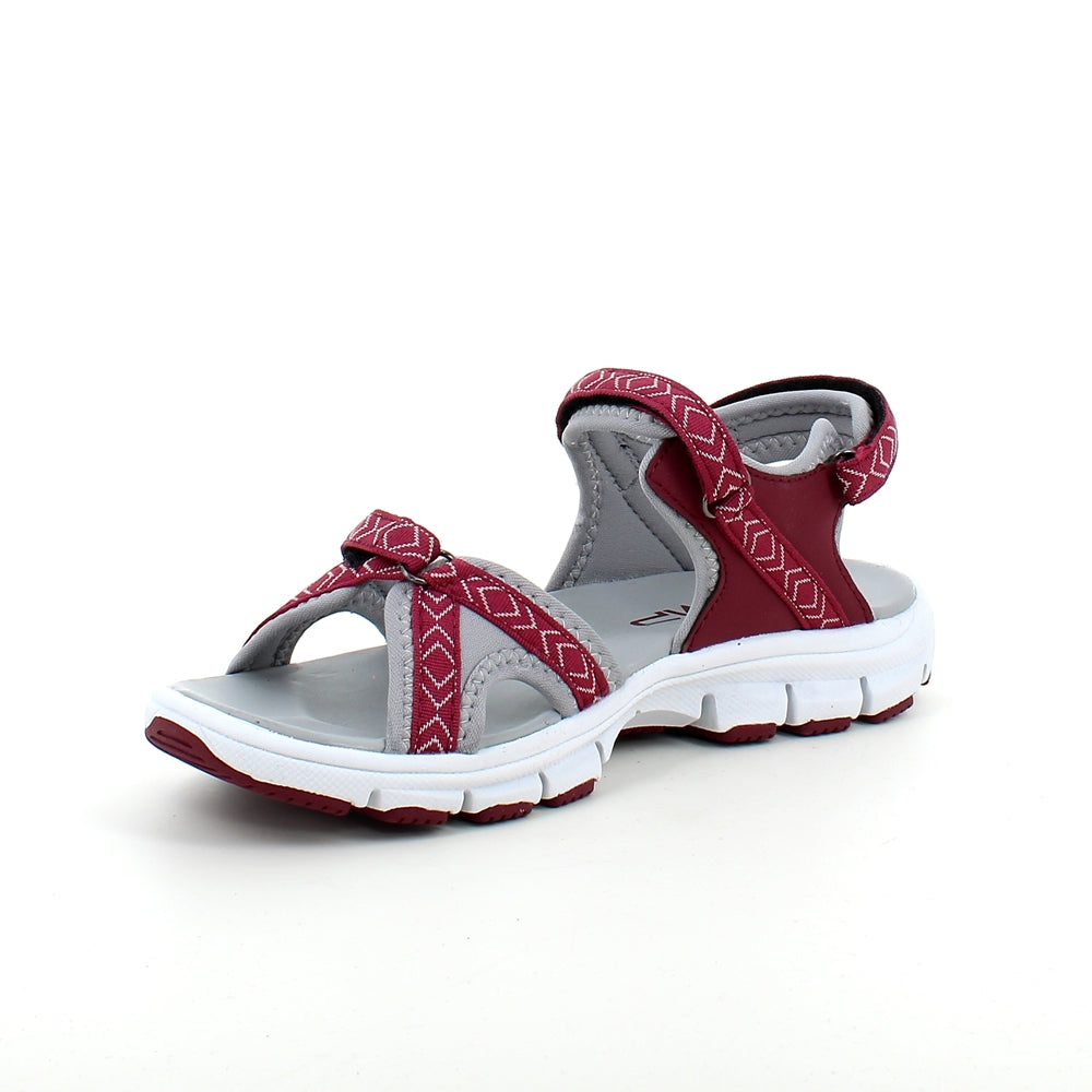 Bordeaux letvægts sandal med fantastisk komfort