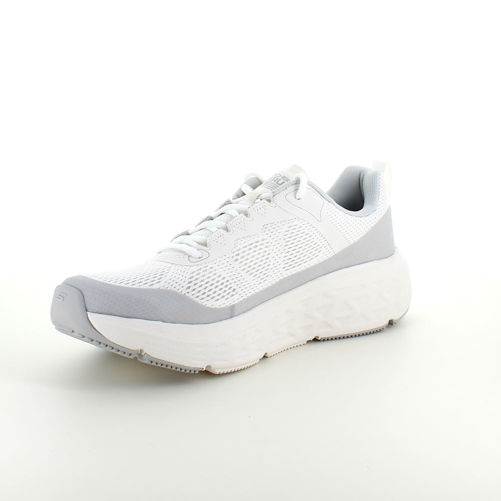 Hvid Skechers herre sko med Max Cushioning