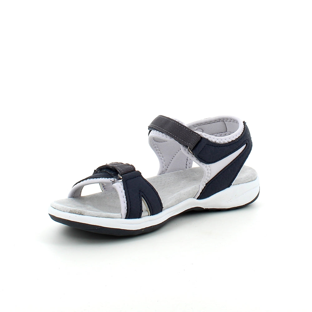 Blå letvægtssandal fra CMP med stødabsorbering