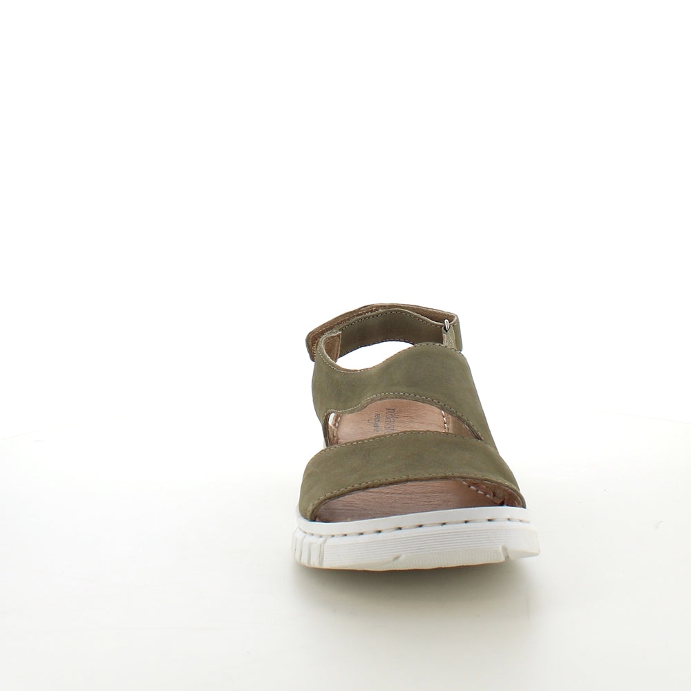 Blød grøn skindsandal fra Relaxshoe