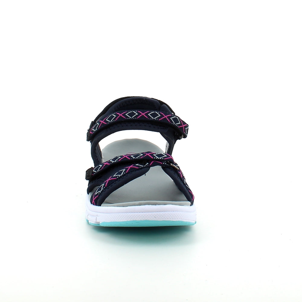 Blå letvægts sandal med fantastisk komfort