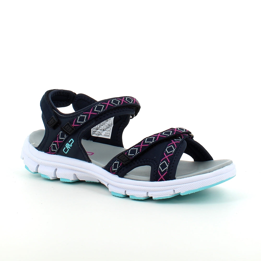 Blå letvægts sandal med fantastisk komfort