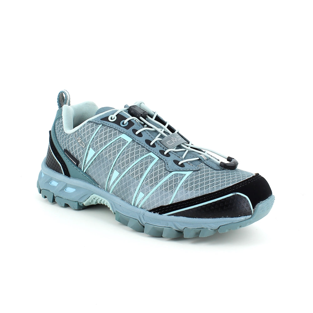 Lyseblå vandtæt vandresko