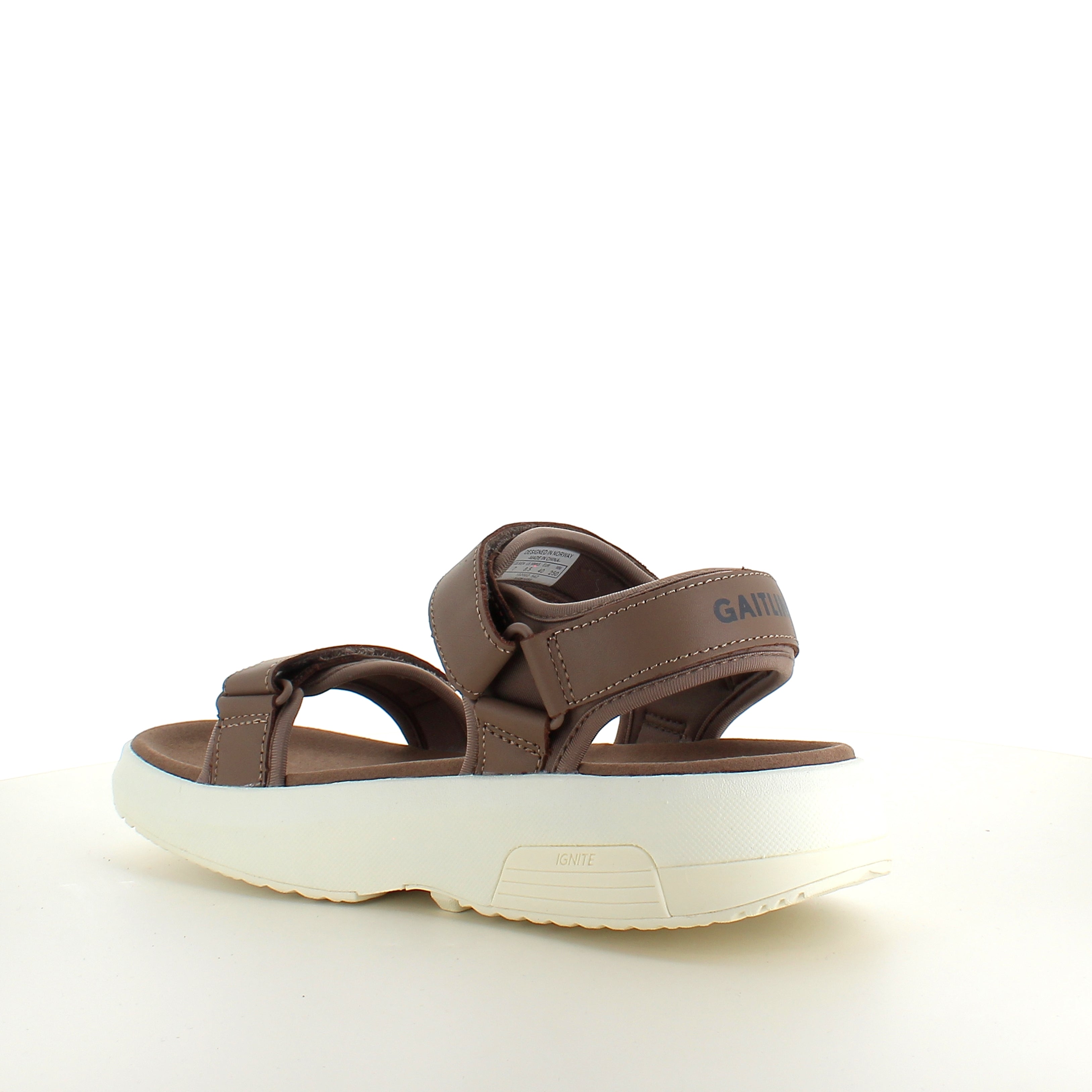 Gaitline sandal – brun sandal med SGL Technology™ & stødabsorberende IGNITE skum