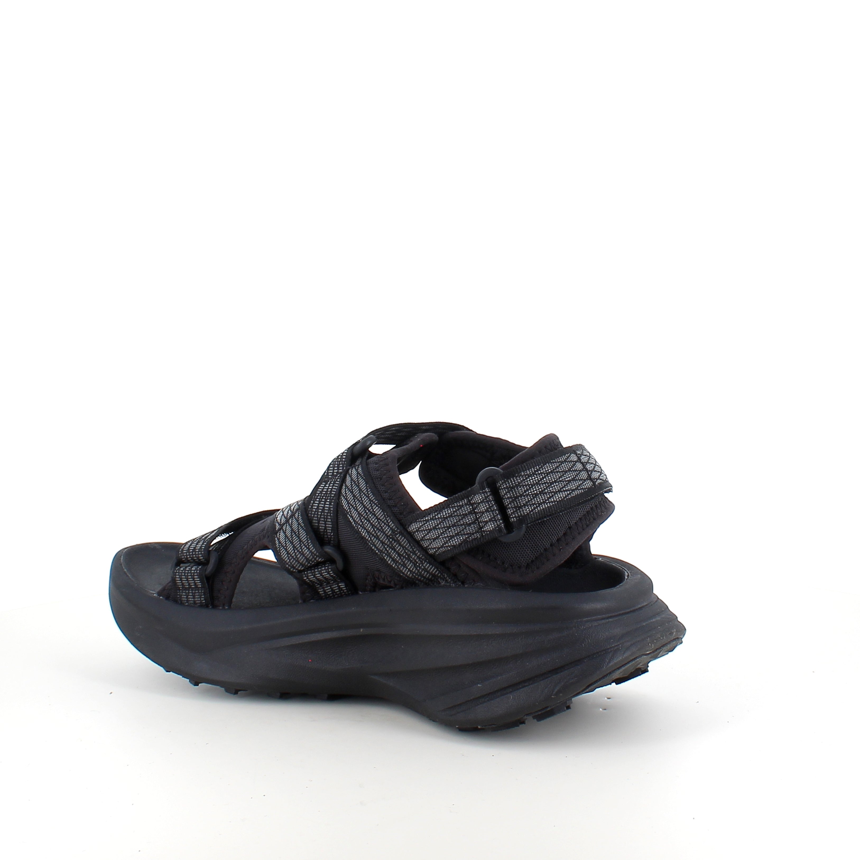 Sort Teva sandal med maksimal stødabsorbering og sikkert greb