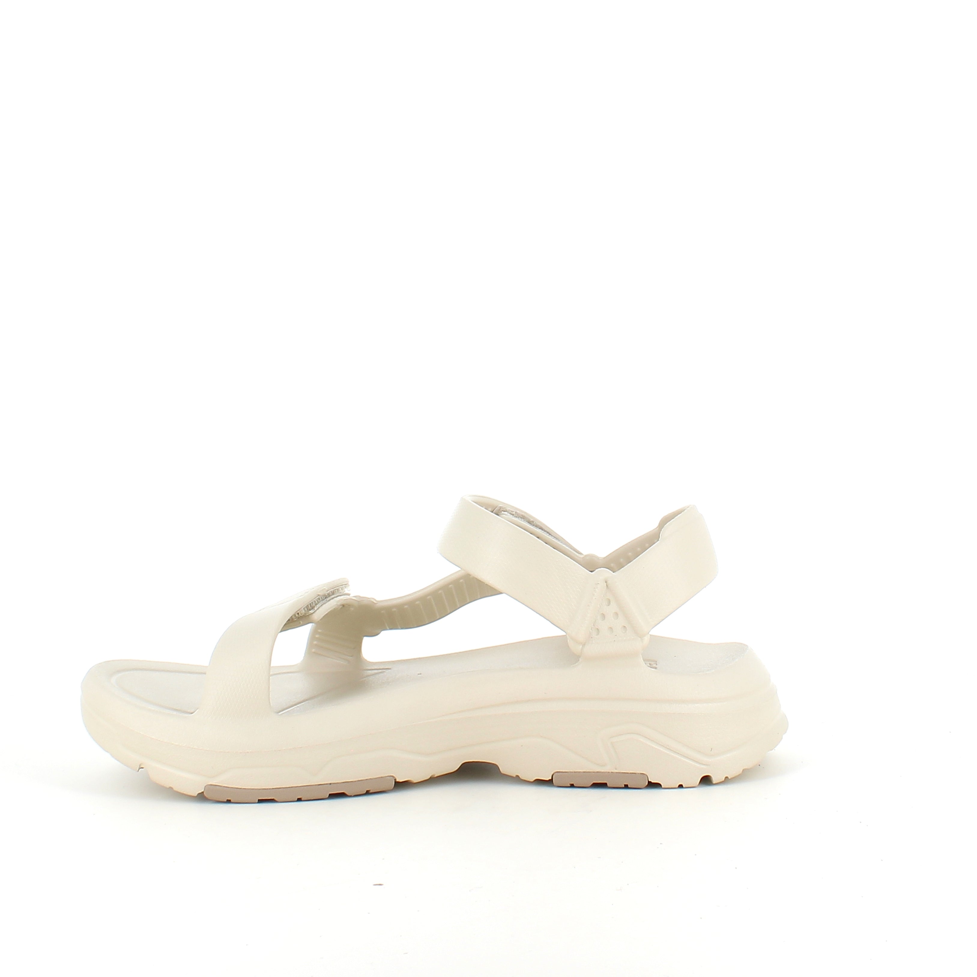 Teva sandal i beige – let, fleksibel & klar til sommerens eventyr