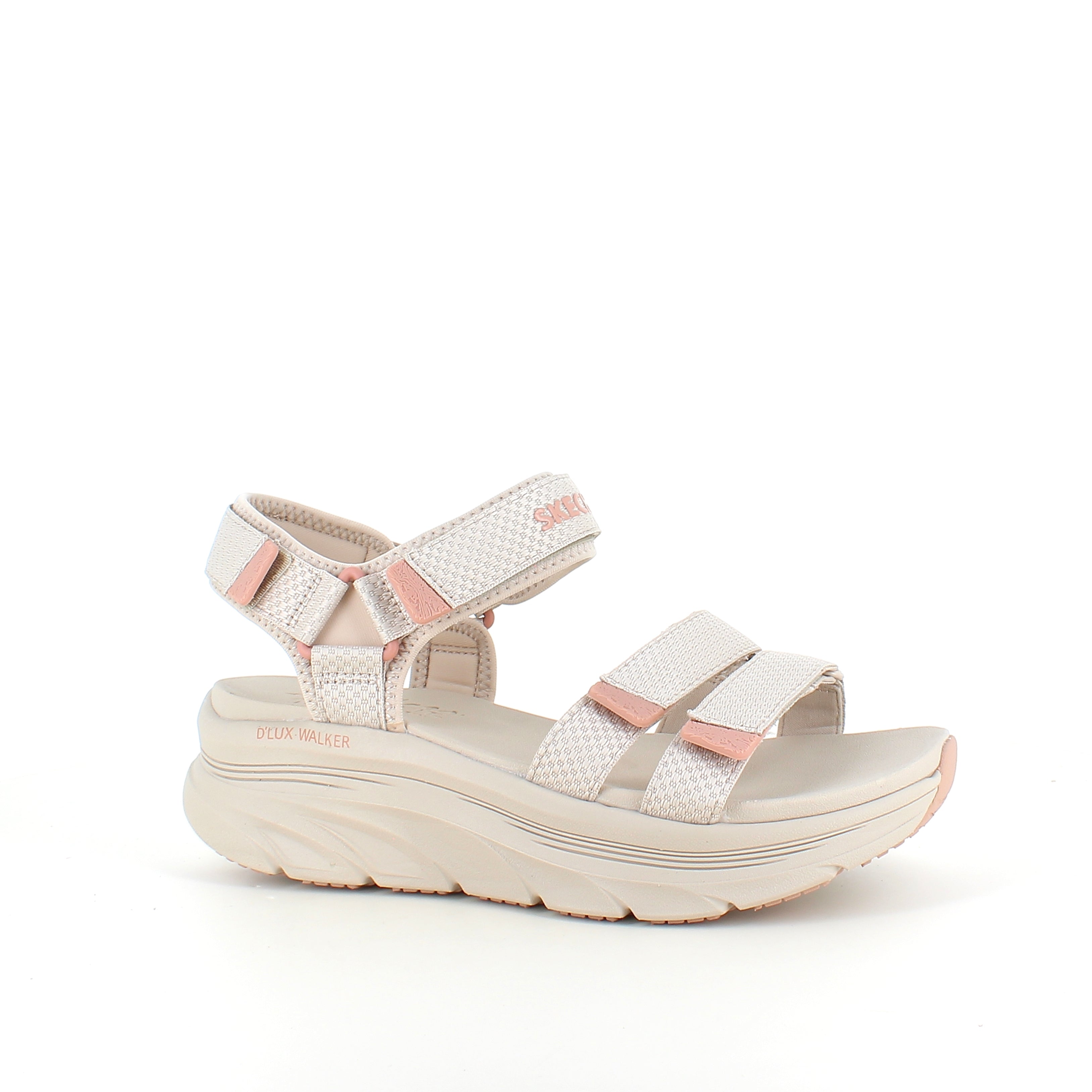 Skechers D’Lux Walker sandaler – rummelig & blød komfort til lange dage på fødderne