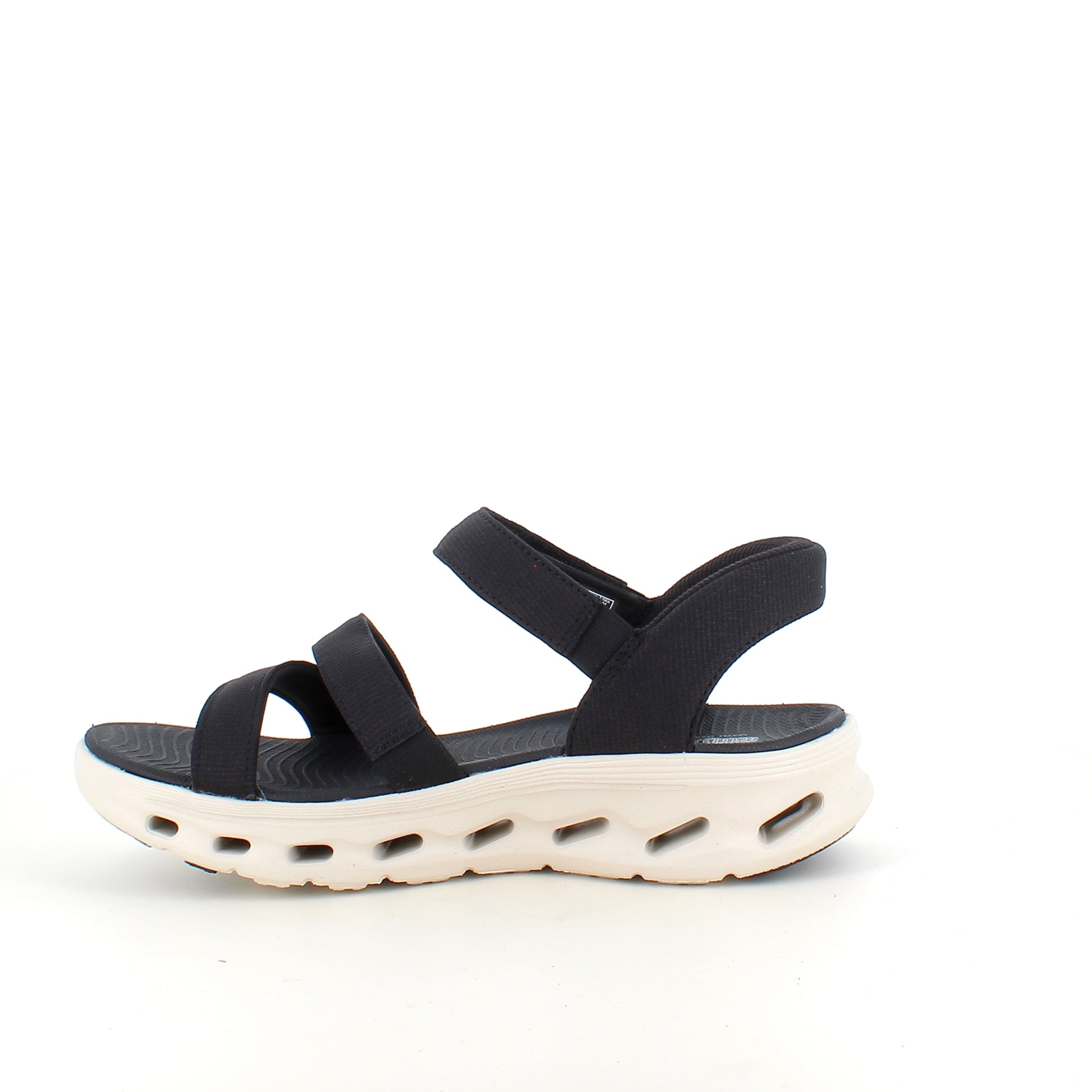 Skechers sandal – Slip-in komfort, stødabsorbering & behagelig pasform til hele dagen