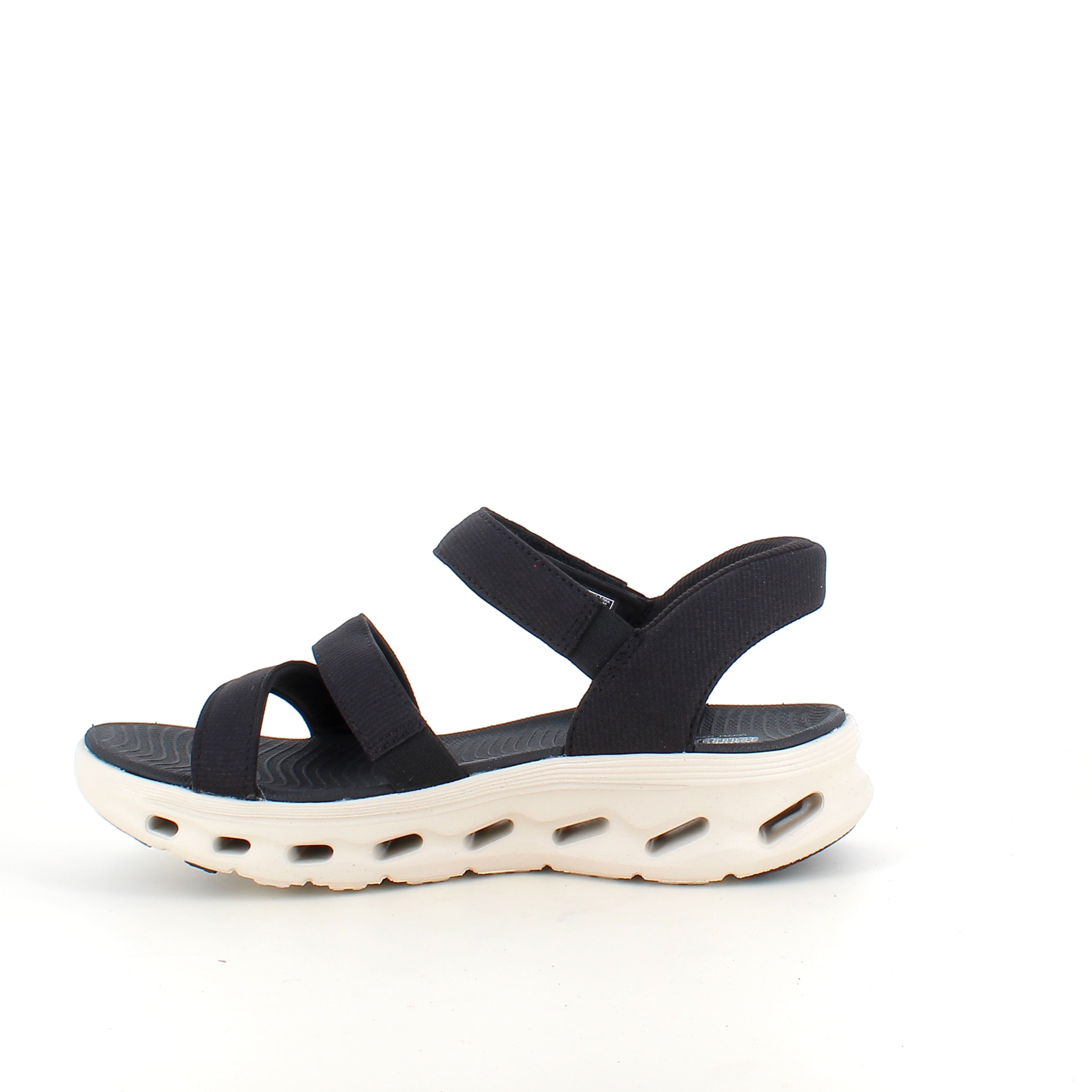Skechers sandal – Slip-in komfort, stødabsorbering & behagelig pasform til hele dagen