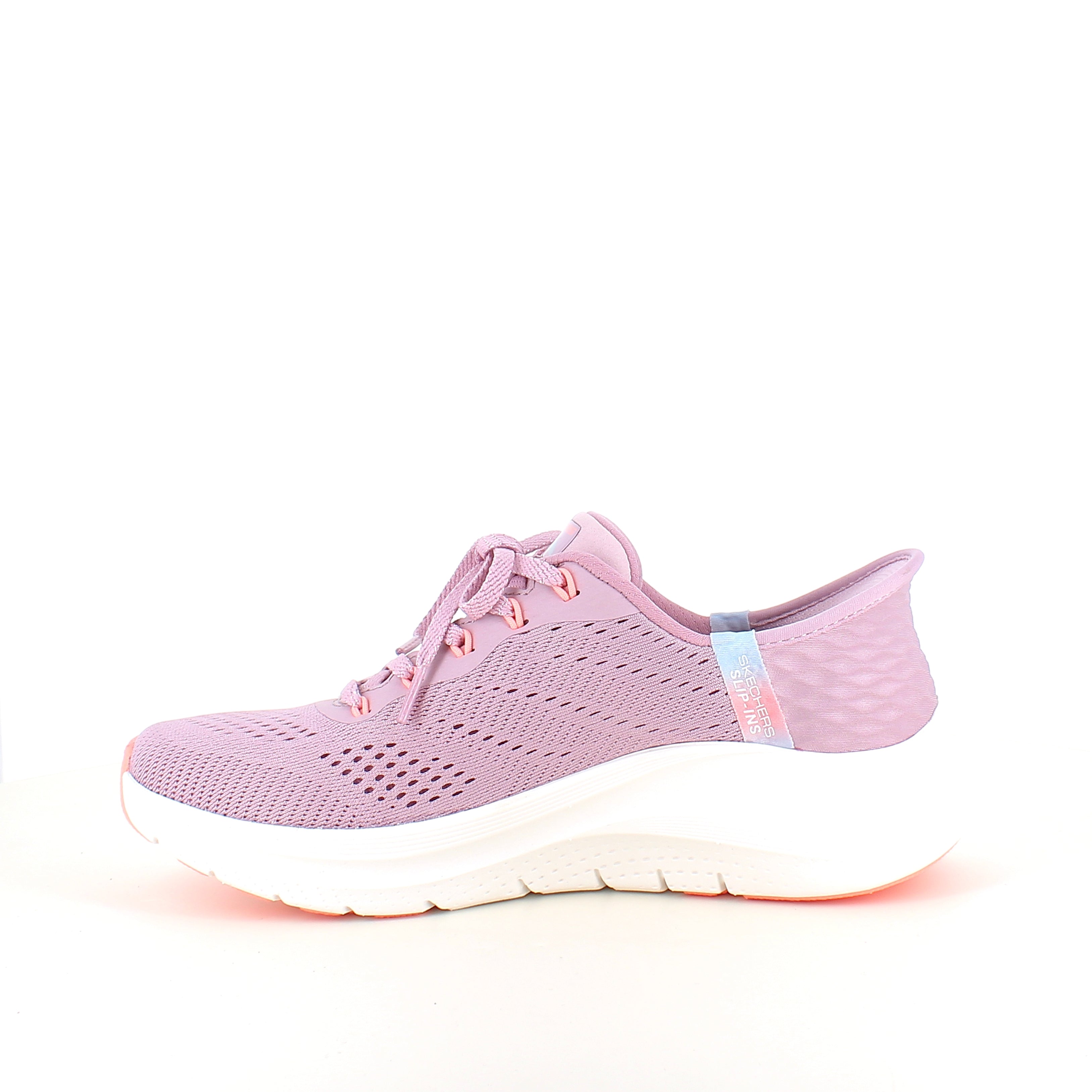 Skechers Slip-ins med Arch Fit – lavendel sneaker med hands free komfort
