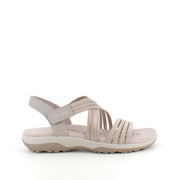 Skechers sandaler med elastiske remme – let, fleksibel & vaskbar