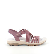 Skechers sandaler med elastiske remme – let, fleksibel & vaskbar