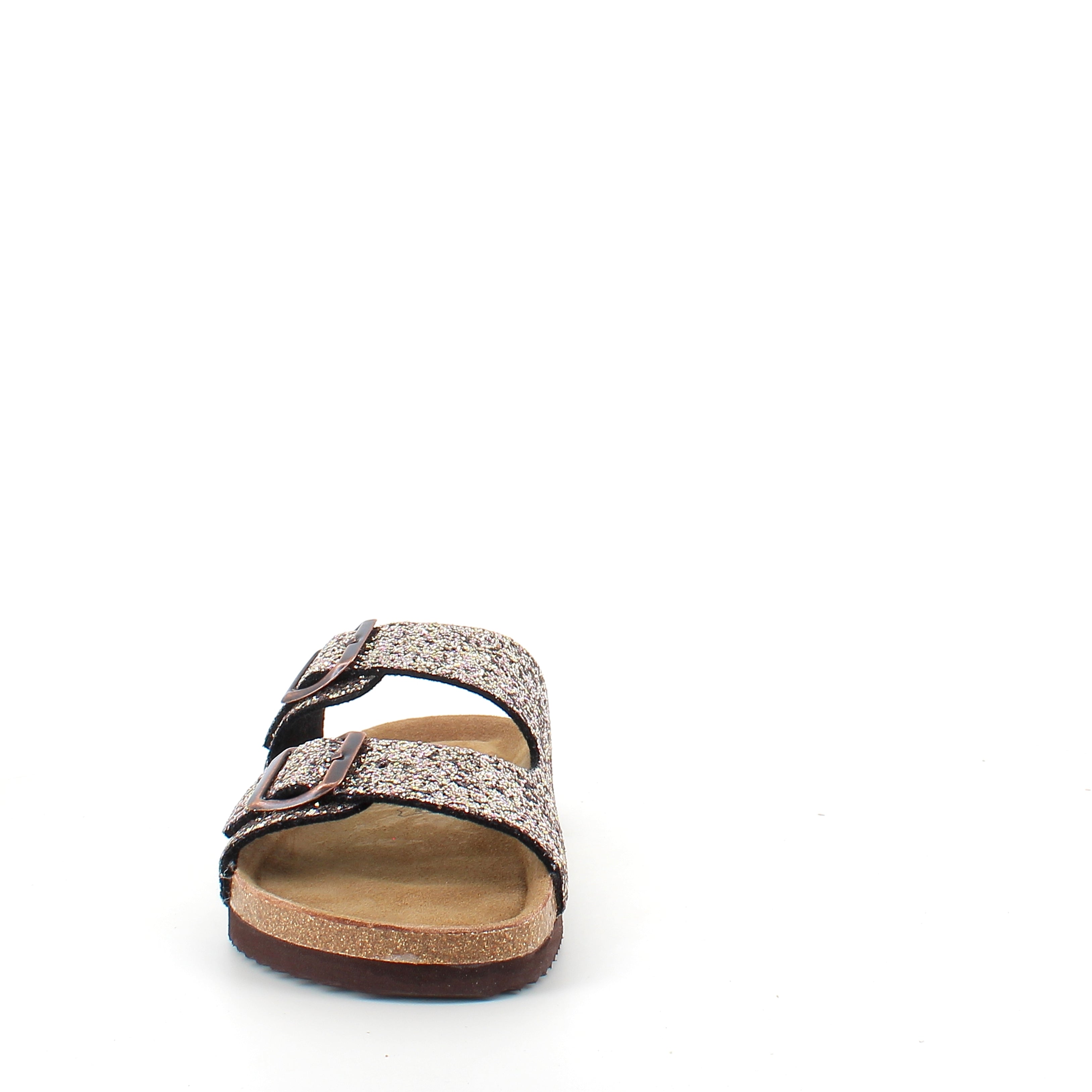 CPH Comfort Bio sandal med spænder i Gold Glitter – komfort & elegant look