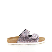 CPH Comfort Bio sandal med spænder i Rose Glitter – blød komfort & feminint udtryk