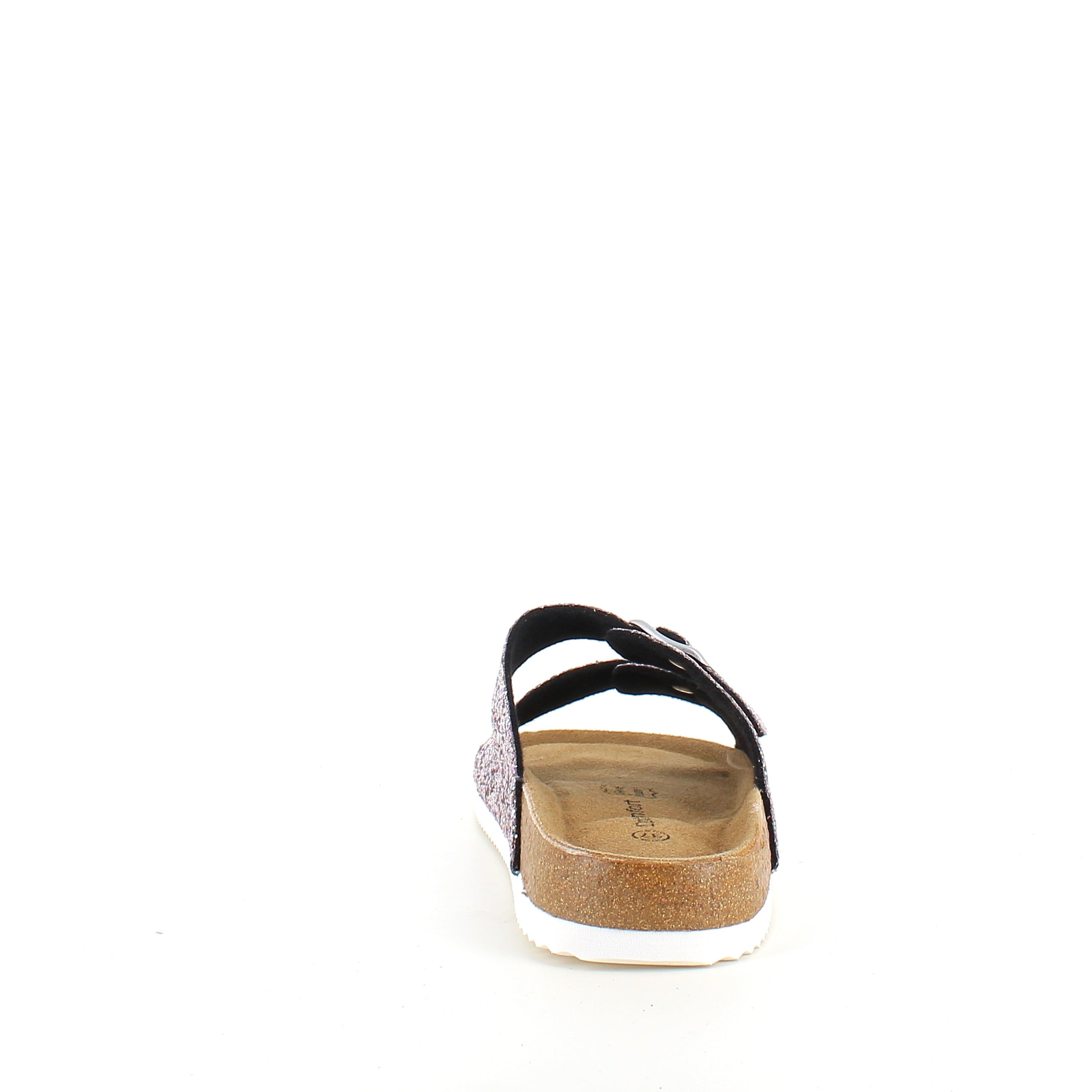 CPH Comfort Bio sandal med spænder i Rose Glitter – blød komfort & feminint udtryk