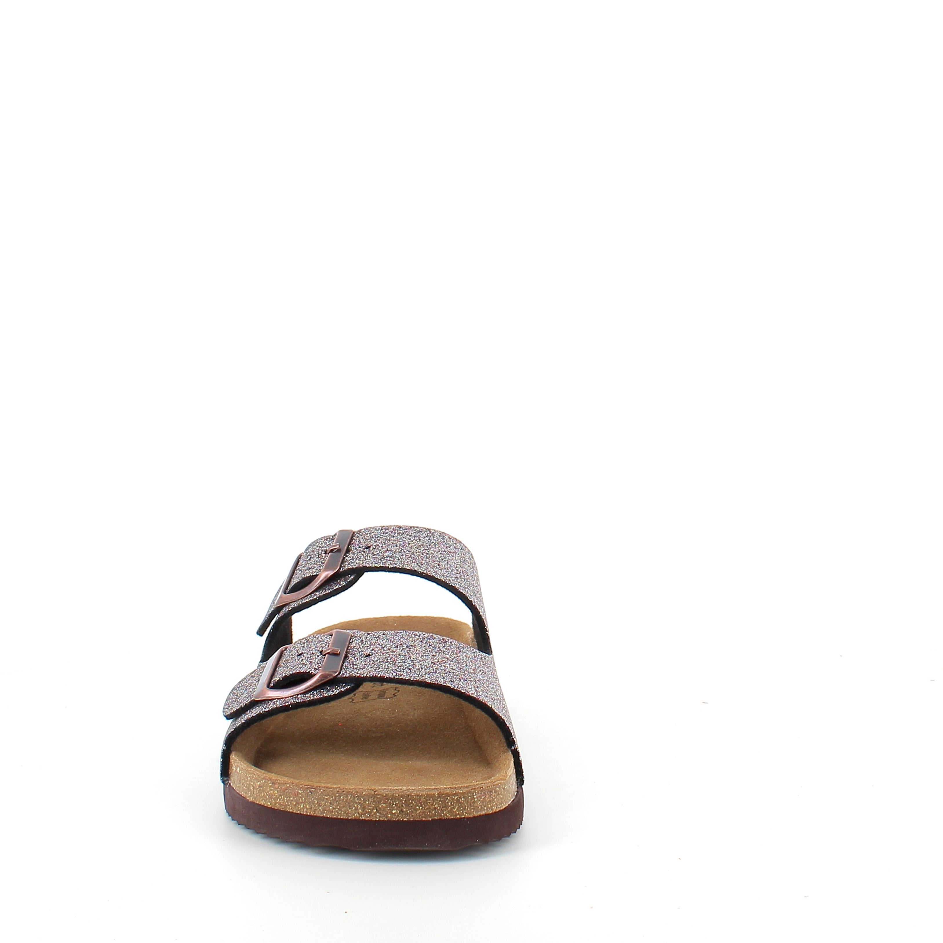 CPH Comfort Bio sandal med spænder i Multi Glitter – komfort & støtte med et livligt udtryk
